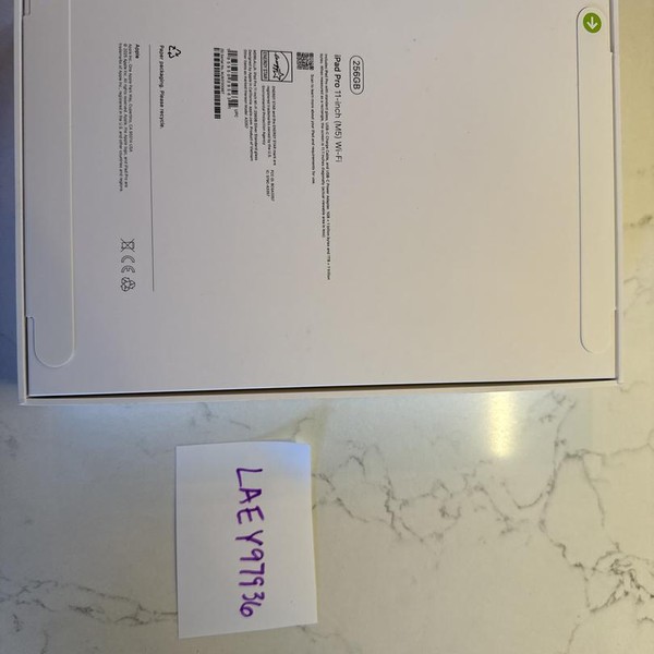 Apple iPad Pro 11 inch (M5) 2025 - Wi-Fi, 256 GB, Silver, Apple M5 10-Core (8-core GPU), A3357, Standard Glass