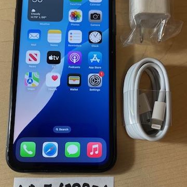 Apple iPhone Xr - Unlocked, 128 GB, Black, A1984