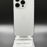 Good Apple iPhone 15 Pro - Unlocked, 256 GB, White, A2848