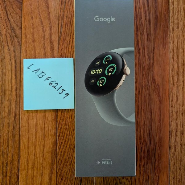 Google Pixel Watch 3 - Unlocked, Gold, 41mm, LTE