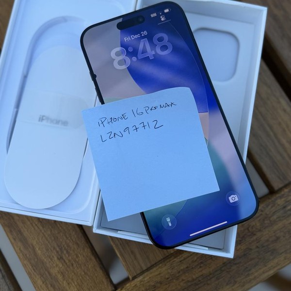 Apple iPhone 16 Pro Max - Unlocked, 512 GB, Black, A3084