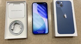 Good
													Apple iPhone 13 - Unlocked, Blue, 128 GB, A2482, photo 2 of 9