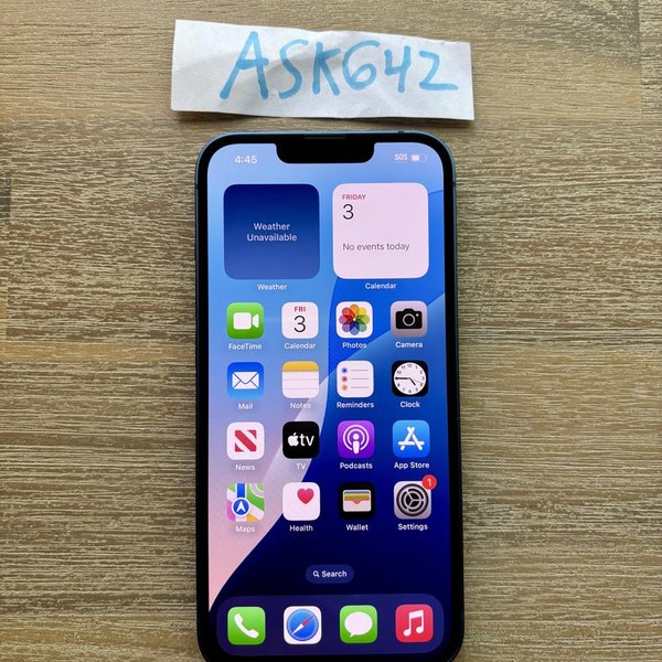 Apple iPhone 13 - Unlocked, 512 GB, Blue, A2482