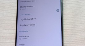 Mint
													Moto G Stylus 5G (2023) - Unlocked, Black, 256 GB, 6 GB, photo 2 of 8