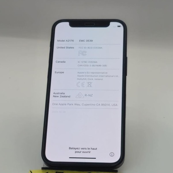 Apple iPhone 12 Mini - AT&T, 64 GB, Black, A2176