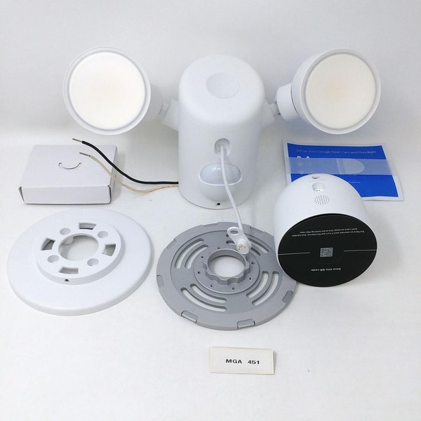 Google Nest Cam with Floodlight - Snow