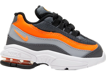 Nike Air Max 95 Grey Black Orange (TD) for sale