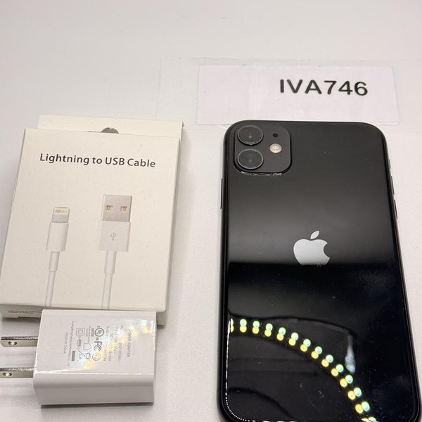 Apple iPhone 11 - Unlocked, 128 GB, Black, A2111