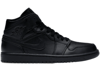 Jordan 1 Mid Triple Black (2022) for sale
