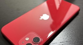 Good
													Apple iPhone 11 - Unlocked, Red, 128 GB, A2111, photo 3 of 8