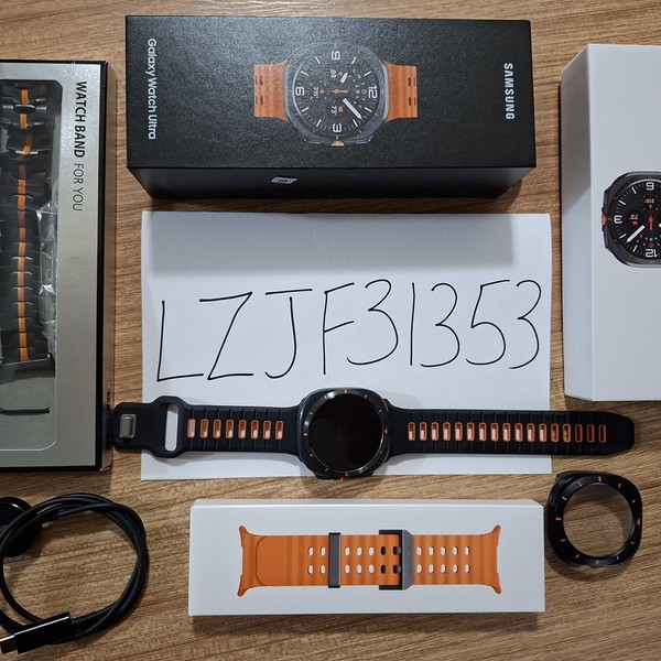 Samsung Galaxy Watch Ultra (2025) - Unlocked, Titanium Gray, SM-L705, 47mm