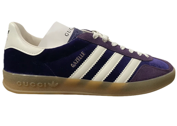 adidas x Gucci Gazelle Purple Velvet (Women's) for sale