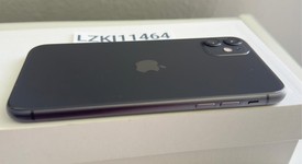 Good
													Apple iPhone 11 - Unlocked, Black, 128 GB, A2111, photo 4 of 7