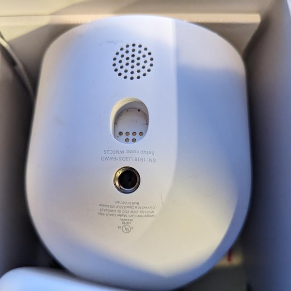 Google Nest Cam (Outdoor or Indoor) - White, Single