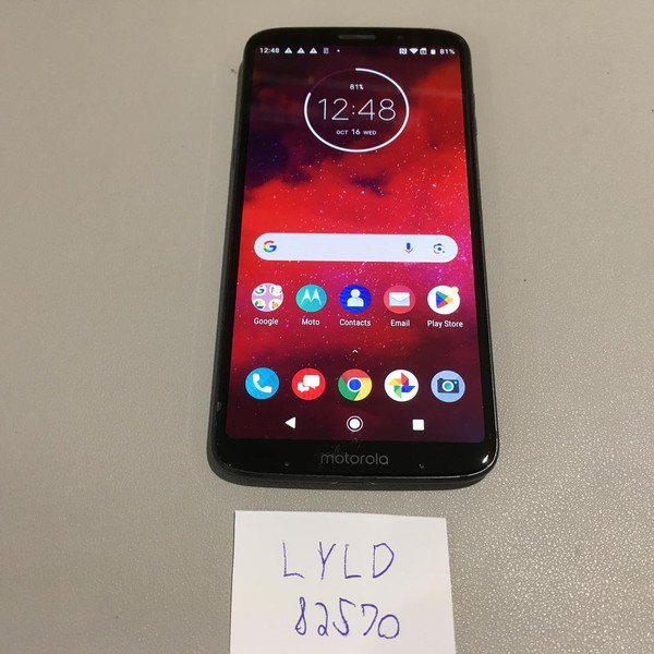 Moto Z3 - Verizon, 64 GB, Black, 4 GB