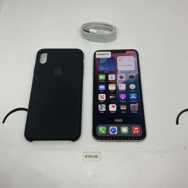 Apple iPhone Xs Max - Unlocked, 64 GB, Silver, A1921