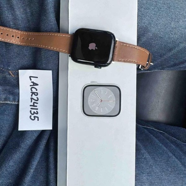 Apple Watch Series 8 45mm - Unlocked, Midnight, A2774 - Cellular, Aluminum