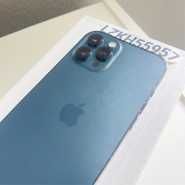Apple iPhone 12 Pro Max - Unlocked, 256 GB, Pacific Blue, A2342