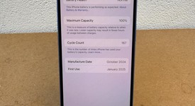 Good
													Apple iPhone 16 - Unlocked, Ultramarine, 256 GB, A3081, photo 4 of 11