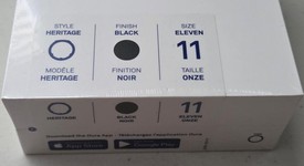 New
													Oura Ring Gen 3 - Black, Size 11, Heritage, photo 1 of 2