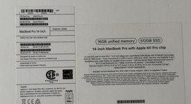 Mint
													MacBook Pro 2021 - 14" - Apple M1 Pro 8-core, Gray, 512 GB, 16 GB, photo 5 of 19