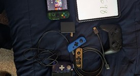 Fair
													Nintendo Switch - OLED - Black, 64 GB, Super Smash Bros., photo 1 of 7