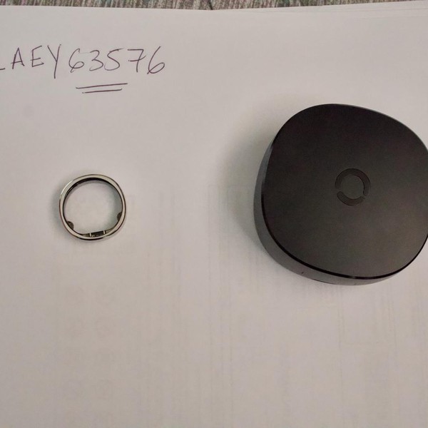 RingConn Smart Ring Gen 2 - Silver, Size 12