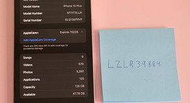 Mint
													Apple iPhone 15 Plus - Unlocked, Pink, 128 GB, A2847, photo 1 of 8