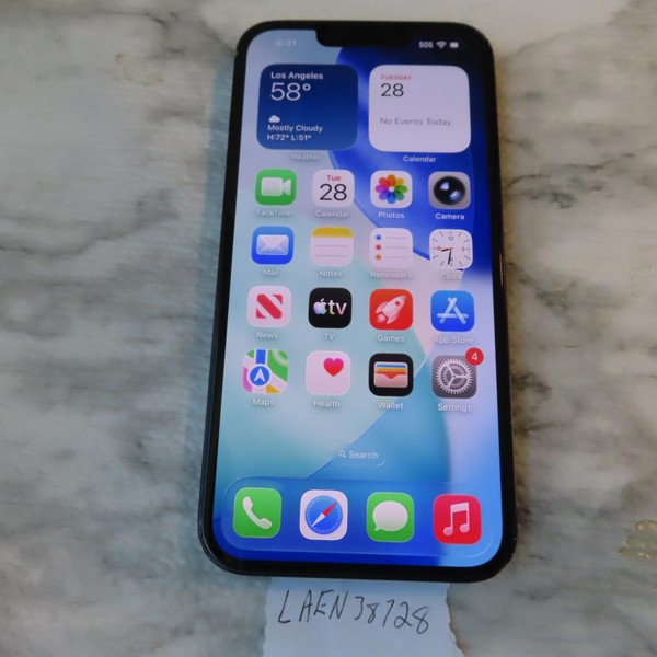 Apple iPhone 14 - Unlocked, 128 GB, Midnight, A2649