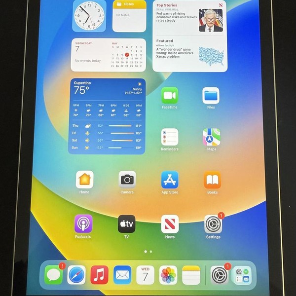 Apple iPad 9th Gen - Wi-Fi, 64 GB, Silver, A2602