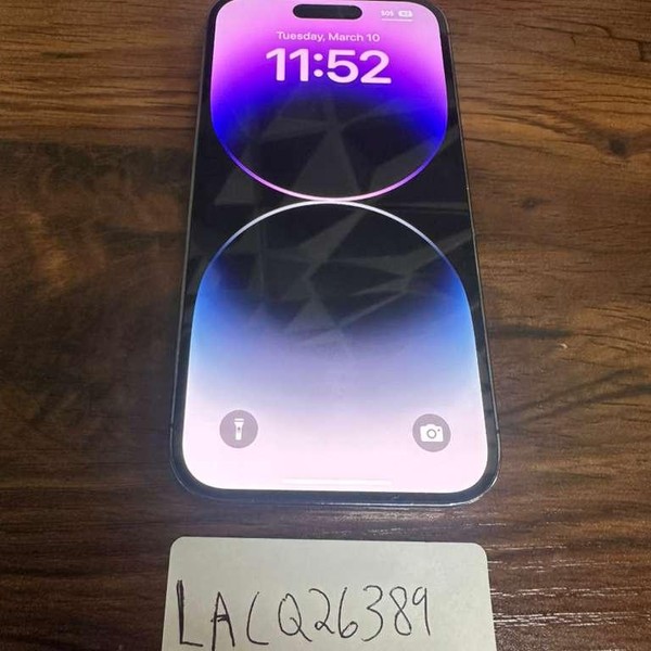 Apple iPhone 14 Pro - Unlocked, 128 GB, Purple, A2650