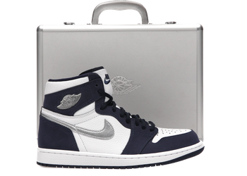 Jordan 1 Retro High COJP Midnight Navy (Suitcase) for sale