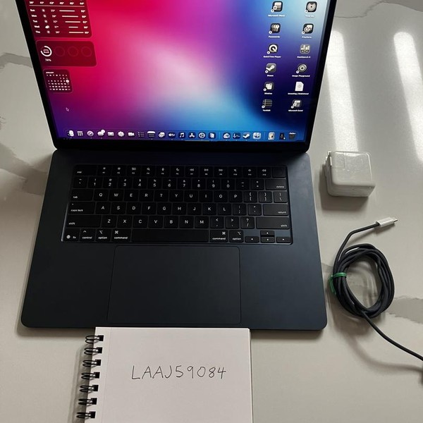 MacBook Air 2025 (M4) - 15 inch - 256 GB, Midnight, 16 GB, Apple M4