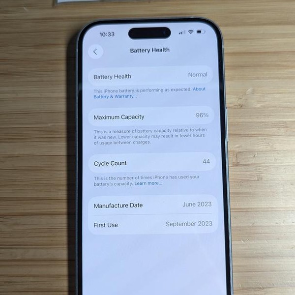 Apple iPhone 15 - Unlocked, 128 GB, Blue, A2846