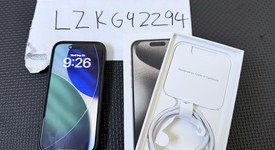 Mint
													Apple iPhone 15 Pro - Unlocked, Natural, 128 GB, A2848, photo 1 of 11