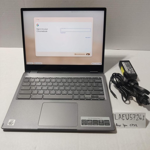 Acer Chromebook Spin 713 - 256 GB, Gray, 16 GB, Intel Core i5