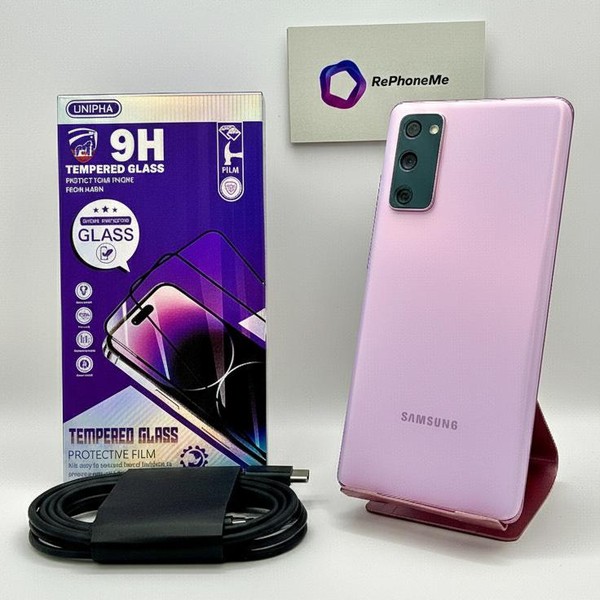 Samsung Galaxy S20 FE 5G - Unlocked, 128 GB, Cloud Lavender, 6 GB, SM-G781U1/DS