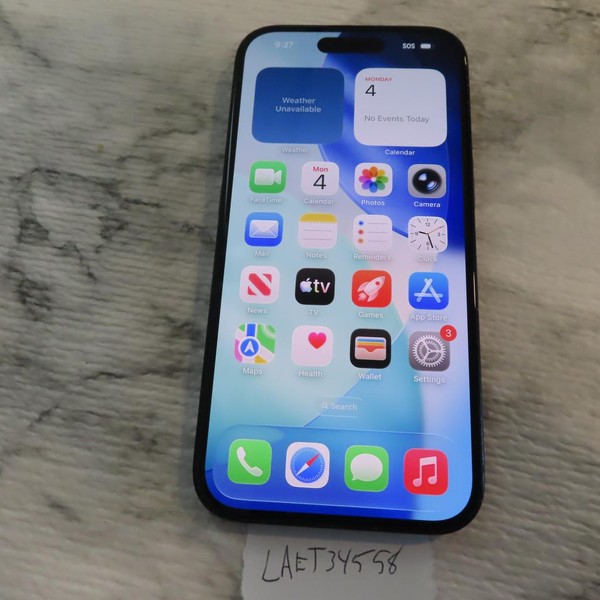 Apple iPhone 15 - T-Mobile, 128 GB, Black, A2846