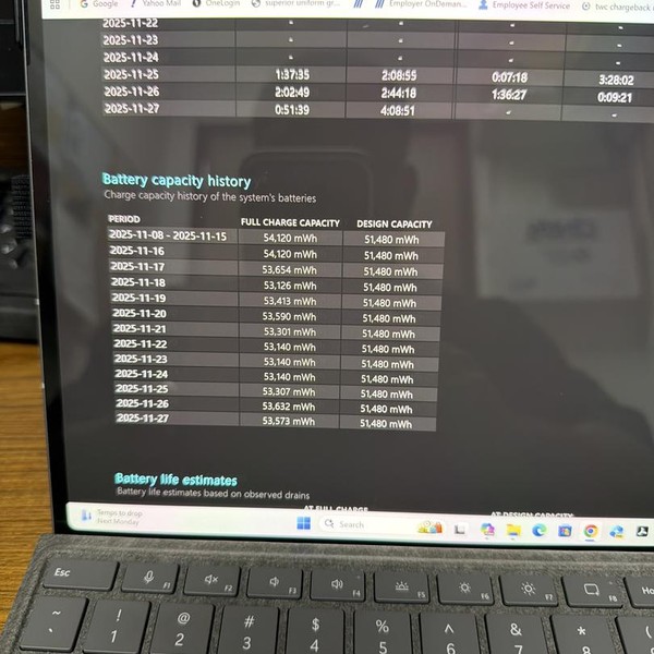 Microsoft Surface Pro 11 - Platinum, 512 GB, 16 GB