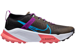 Nike ZoomX Zegama Trail Ironstone Laser Blue Magic Ember for sale