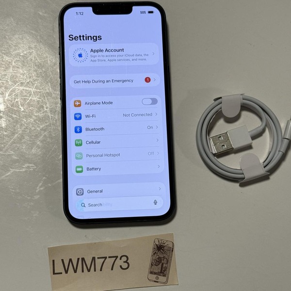 Apple iPhone 14 - Unlocked, 128 GB, Midnight, A2649