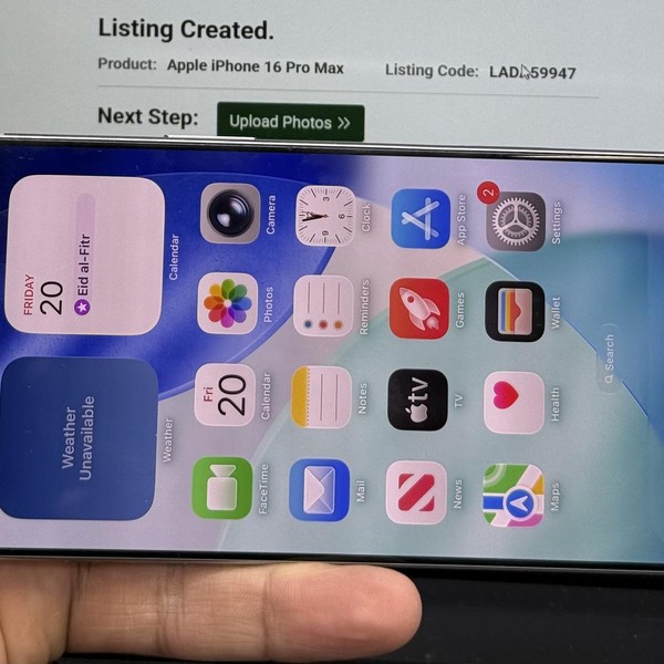 Apple iPhone 16 Pro Max - Unlocked, 256 GB, White, A3084