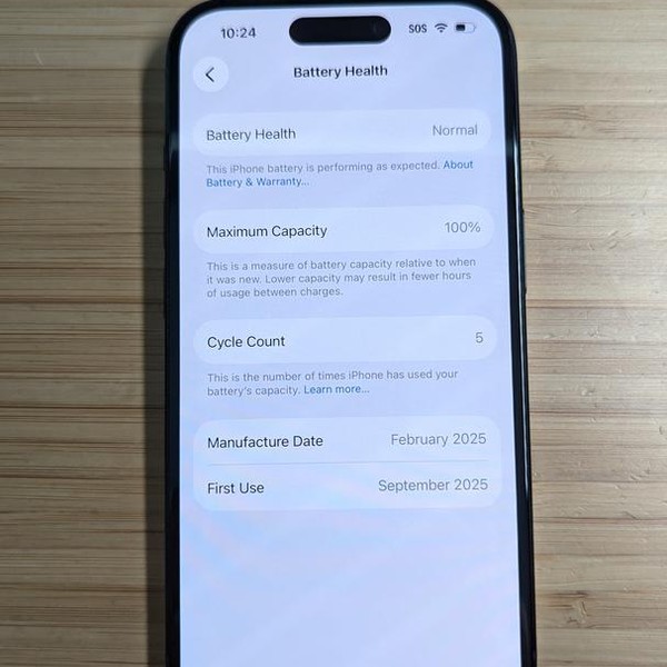 Apple iPhone 15 - AT&T, 128 GB, Black, A2846