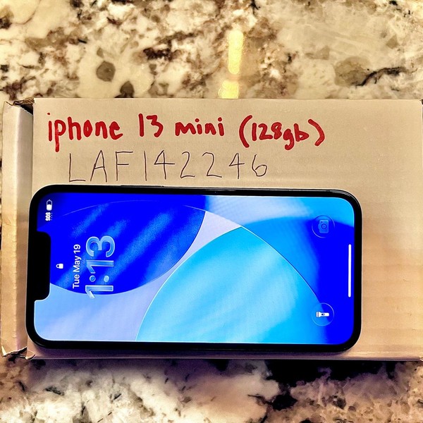 Apple iPhone 13 Mini - Unlocked, 128 GB, Midnight, A2481