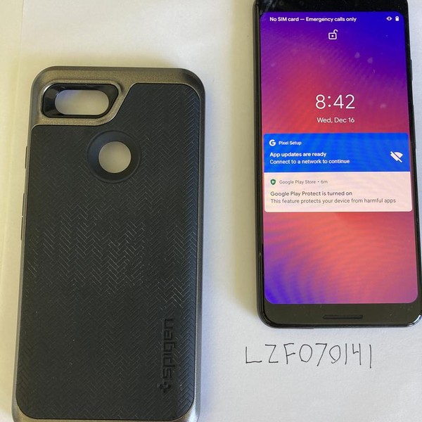 Google Pixel 3 - Google Fi, 128 GB, Black