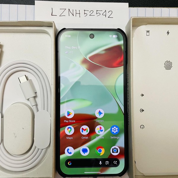 Google Pixel 9 Pro - Unlocked, 128 GB, Obsidian, 16 GB, GR83Y