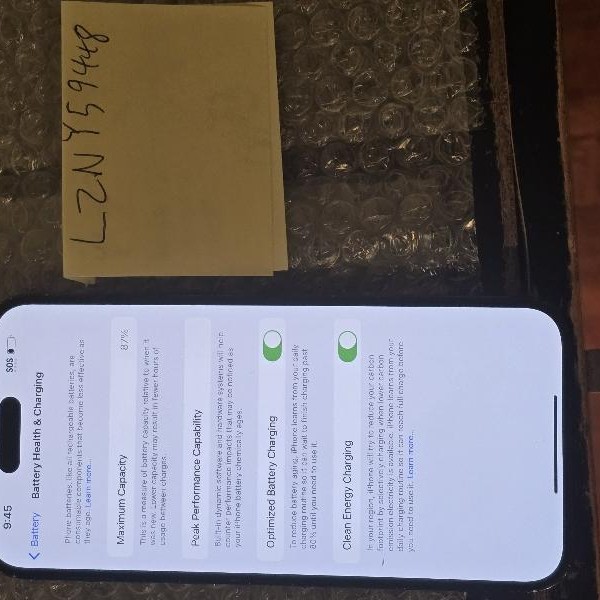 Apple iPhone 14 Pro Max - Unlocked, Black, 256 GB, A2651