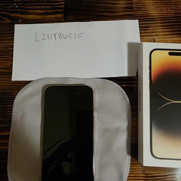 Apple iPhone 14 Pro Max - Unlocked, 128 GB, Gold, A2651