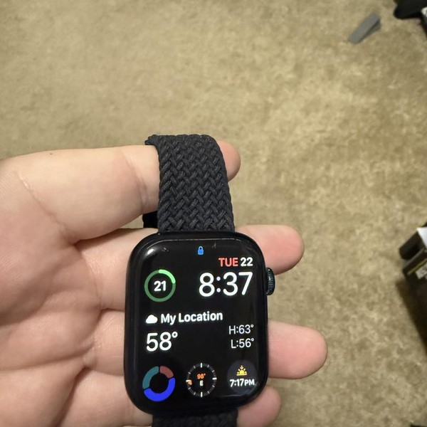 Apple Watch Series 8 45mm - Midnight, A2771 - GPS, Aluminum