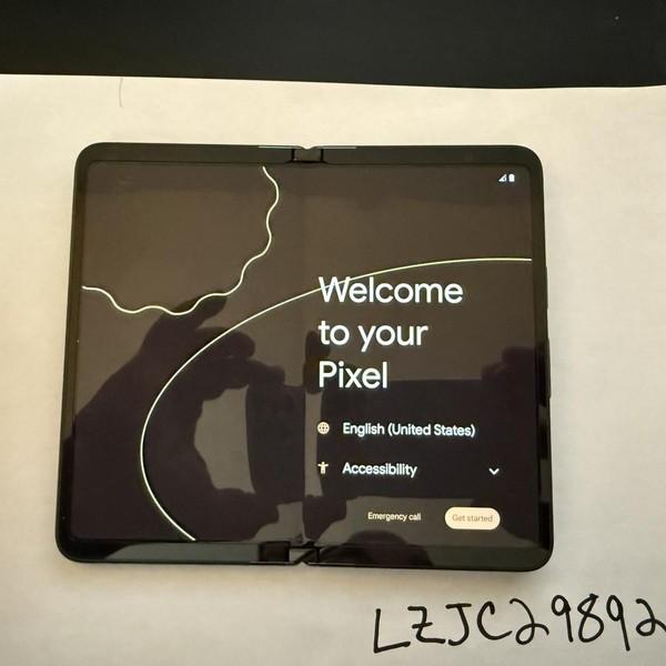 Google Pixel Fold - Unlocked, 256 GB, Obsidian, 12 GB, G9FPL